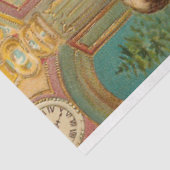 ヴィンテージと子どもとおもちゃでサンタを眠る 薄葉紙 (詳細)