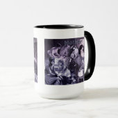 ヴィンテージと子のコラージュ マグカップ (正面右)