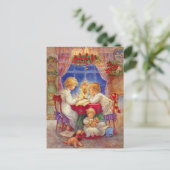 ヴィンテージと子供のテーブル ポストカード (スタンド正面)