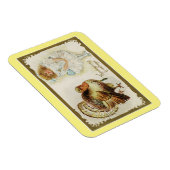 ヴィンテージと少女 マグネット (右側)