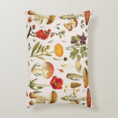 ヴィンテージと山花模様 アクセントクッション (正面(垂直))