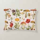 ヴィンテージと山花模様 アクセントクッション (裏面)