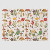 ヴィンテージと山花模様 薄葉紙 (正面)