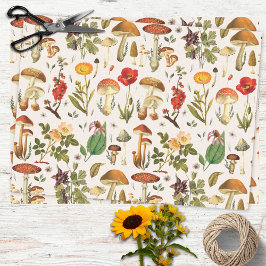 ヴィンテージと山花模様 薄葉紙