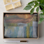 ヴィンテージと川絵画の切り離し 薄葉紙 (ギフト)