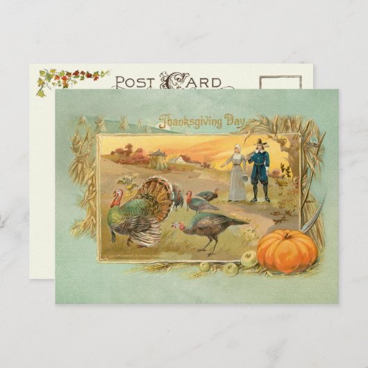 ヴィンテージと巡礼者 ポストカード (正面/裏面)