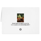 ヴィンテージと恋愛；ロマンチックな祖父母 (裏面横)