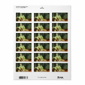 ヴィンテージと恋愛;ロマンチックな祖父母 ラベル (フルシート)