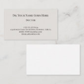 ヴィンテージと懐かしいルック名刺 名刺 (正面/裏面)