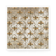 ヴィンテージと新聞社のコラージュ