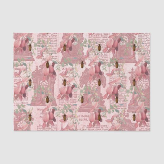 ヴィンテージと新聞社 薄葉紙 (正面)