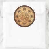 ヴィンテージと日食 ラウンドシール (バッグ)