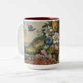 ヴィンテージと果実 | キュリエとイヴ ツートーンマグカップ (正面左)