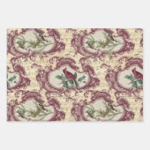 ヴィンテージと楽譜 ラッピングペーパーシート (正面2)