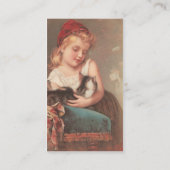 ヴィンテージと猫 名刺 (裏面)