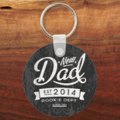 ヴィンテージと目を引く新しいパパ2014 キーホルダー (正面)