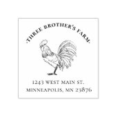 ヴィンテージと素朴鶏卵カートンのアドレス ラバースタンプ (インプリント)