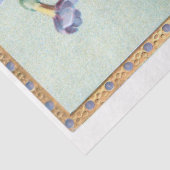 ヴィンテージと紫のバレンタインプリムローズ 薄葉紙 (詳細)