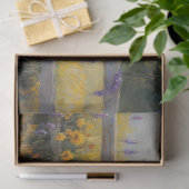 ヴィンテージと花のデコパージュ 薄葉紙 (ギフト)