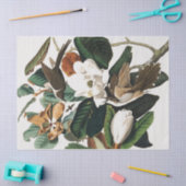 ヴィンテージと花の切り離し 薄葉紙 (クラフト)