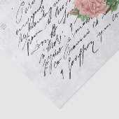 ヴィンテージと花エフェメラ 薄葉紙 (詳細)