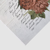 ヴィンテージと花エフェメラ 薄葉紙 (詳細)