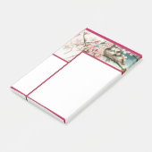 ヴィンテージと花1Aポストイットノート ポストイット (アングル)