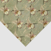 ヴィンテージと花 薄葉紙 (詳細)