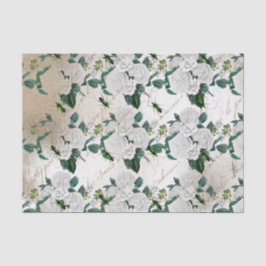 ヴィンテージと花 薄葉紙