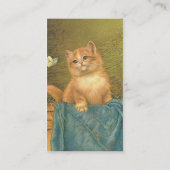 ヴィンテージと蝶 名刺 (裏面)