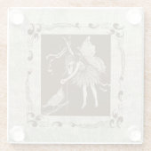 ヴィンテージと鳥 ガラスコースター (裏面)