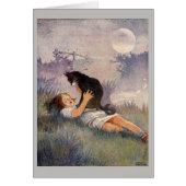 ヴィンテージと黒猫 (正面)