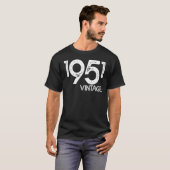 ヴィンテージと1951生まれ年 Tシャツ (正面フル)
