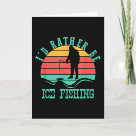 ヴィンテージなら氷の魚釣り カード