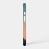 ヴィンテージなソフトホライズン iPhone 16ケース (左側面)