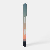 ヴィンテージなソフトホライズン iPhone 16ケース (右側面)