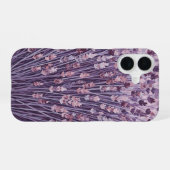 ヴィンテージなラベンダーの束 iPhone 16ケース (裏面横)