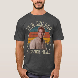 ヴィンテージなランスと呼ばれるナイトセール こんにちは Tシャツ