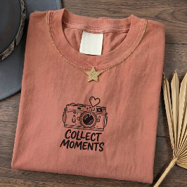 ヴィンテージなレトロカメラ グラフィックTシャツ フォトグラフィーL Tシャツ