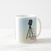 ヴィンテージなヴォーカル・ライン コーヒーマグカップ (正面右)