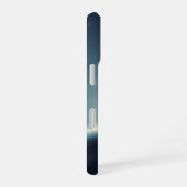 ヴィンテージな三日月が地平線に沈む iPhone 16ケース (右側面)