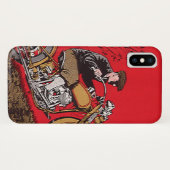 ヴィンテージな交通手段、アンティークバイクライダー Case-Mate iPhoneケース (裏面(横))