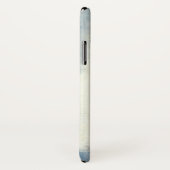 ヴィンテージな交通手段、モダンな銀色の新幹線 Case-Mate iPhoneケース (裏面/右)