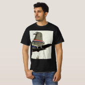 ヴィンテージな交通、アエロメンテナンス Tシャツ (正面フル)