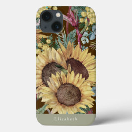 ヴィンテージな夏のトロピカル iPhone 13ケース