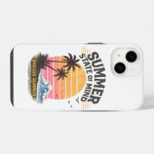 ヴィンテージな夏の気分 iPhoneケース (裏面横)