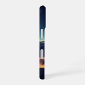 ヴィンテージな夜の砂漠の星 iPhone 16ケース (右側面)