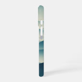ヴィンテージな山脈 iPhone 16ケース (左側面)