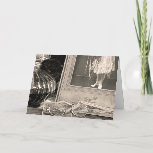 ヴィンテージな思い出 カード (正面)