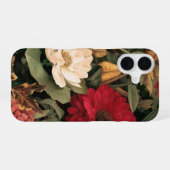 ヴィンテージな植物画 iPhone 16ケース (裏面横)